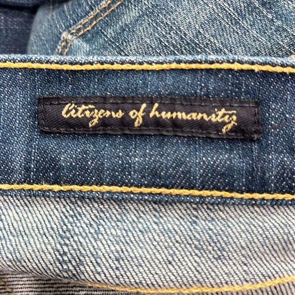 Citizens of Humanity Kelly #001 Low Waist Bootcut Stretch in Mid Blue Wash 30 - Picture 13 of 16